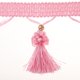 thumbnail image 3 of Cortina con cuentas, borlas, flecos, cinta con flecos, borde con flecos para Rosado, 3 of 9