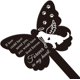 thumbnail image 2 of Estaca de jardín con forma de ángel y perro en forma de mariposa, placa conmemorativa para cementerio, estaca de acrílico para tumba, estaca de jardín impermeable para condolencias, estaca para, 2 of 8