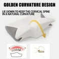 thumbnail image 3 of Ergonomic Pillow Pillow Ergonomic Pillow Memory Foam Pillows Adjustable Pillow Cozy Sleeping, 3 of 7