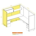 thumbnail image 5 of Modular Office Desk Furniture 67H Powered Cubicles, 5 of 5
