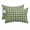 Sage Green, Moss Green, Celadon, Juniper, variant on Khaki Gingham Outdoor Pillows for Chaise Lounge Chair Waterproof Lumbar Pillows with Insert&Adjustable Elastic Strap Beach Headrest Pillow Farmhouse Buffalo Plaid Checkered Neck Pool Pillow 11"x16"