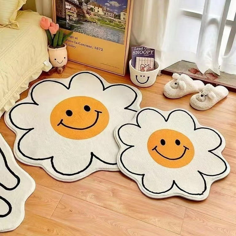 Smiley Face Indoor Entrance Mat - Indoor Rugs