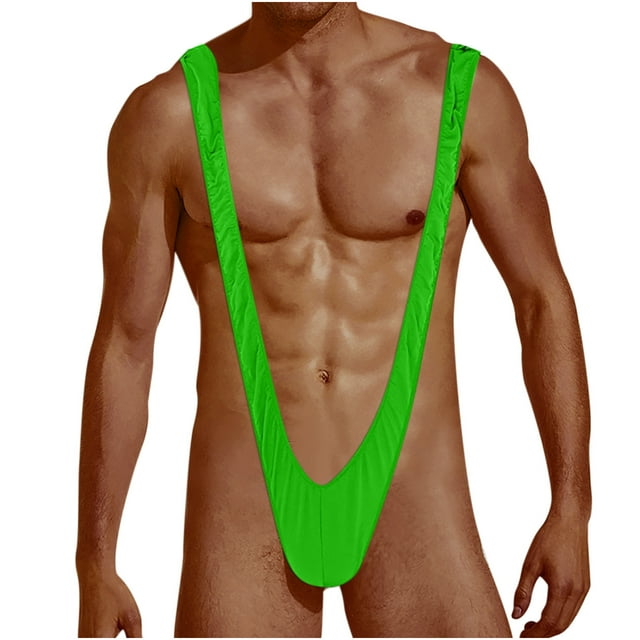 TIHLMK Men's Fashion Pullover Underwear Bib Overalls