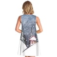 thumbnail image 2 of Bixox Robe Sans Manches à Imprimé de Noël Paysage Aquarelle d'Hiver pour Femmes avec Poches, Robe Décontractée Longueur Genou pour l'Été-3TG, 2 of 7