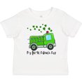 thumbnail image 3 of Inktastic My 1st St. Patrick's Day Green Fire Truck with Clovers Boys or Girls Baby T-Shirt, 3 of 5