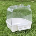 Clear Birdhouse for Window Nesting Boxes Chicken 4 Wooden Birdhouses to