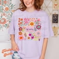 thumbnail image 3 of Retro Boho Trendy Shirt - Happiness Blooms From Within Flowers Shirt - Aesthetic Blossom Tee & #631, 3 of 6