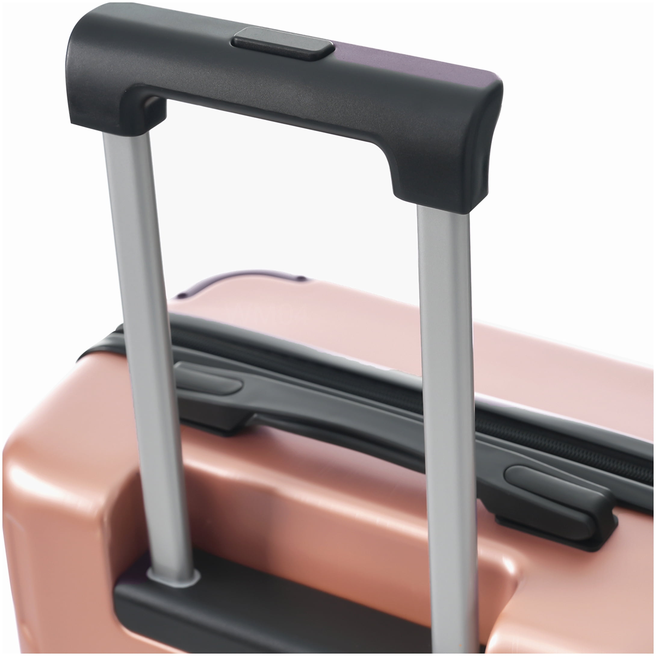 TSA Approved Lock Rose Pink 20" Carry On Luggage, ABS Hardshell Suitcase with Double Wheels