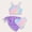 C-Purple112, variant on JIAYUE Girls Swimsuit Set Tie Dye Sleeveless Spaghetti Straps Scoop Neck Trikini Briefs Bikini For Toddler Stylish Pool Outfits