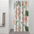 thumbnail image 2 of Pioneer Flower Floral Print Pattern Shower Curtain 36"x72" ,Bathroom Decorative Shower Curtains Set with 12 Hooks,Modern Waterproof Washable Shower Curtain, 2 of 6