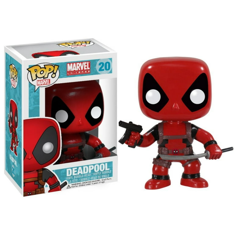Funko POP Marvel: Deadpool Vinyl Bobble-head Figure - Walmart.com