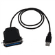 thumbnail image 3 of 2X Puerto Paralelo Impresora DB36 LPT Adaptador Convertidor de Tarjeta USB Express Negro, 3 of 5