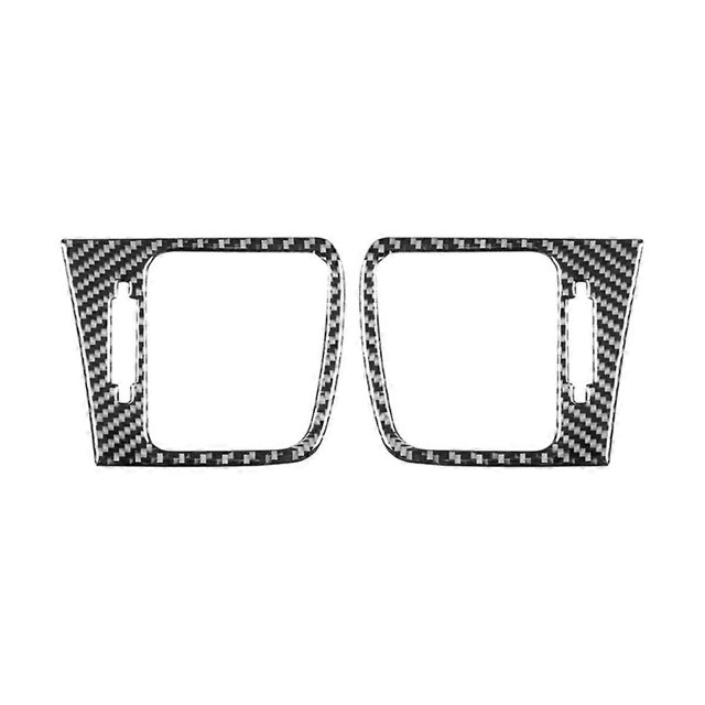 Carbon Fiber for Legacy/ 2005-2009 Center Console Side Air Outlet Vent Trim Cover Interior Accessories