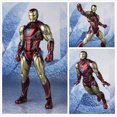 thumbnail image 3 of Marvel SHF Los Vengadores Iron Man Thanos Capitán América Spider-Man Figura móvil Modelo hecho a mano regalo favorito de los niños caja de color, 3 of 5
