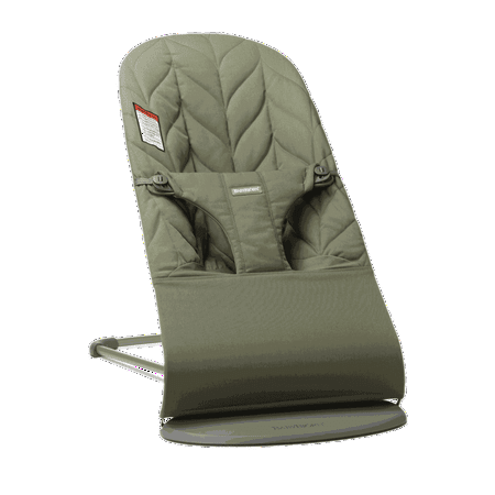 BabyBjorn Bouncer Bliss Baby Bouncer, Lightweight, Portable, Machine Washable, Petal Quilt