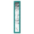 thumbnail image 2 of ArtToFrames 6" x 39" Turquoise Picture Frame, 6x39 inch Blue Wood Poster Frame (WOM-4588), 2 of 8