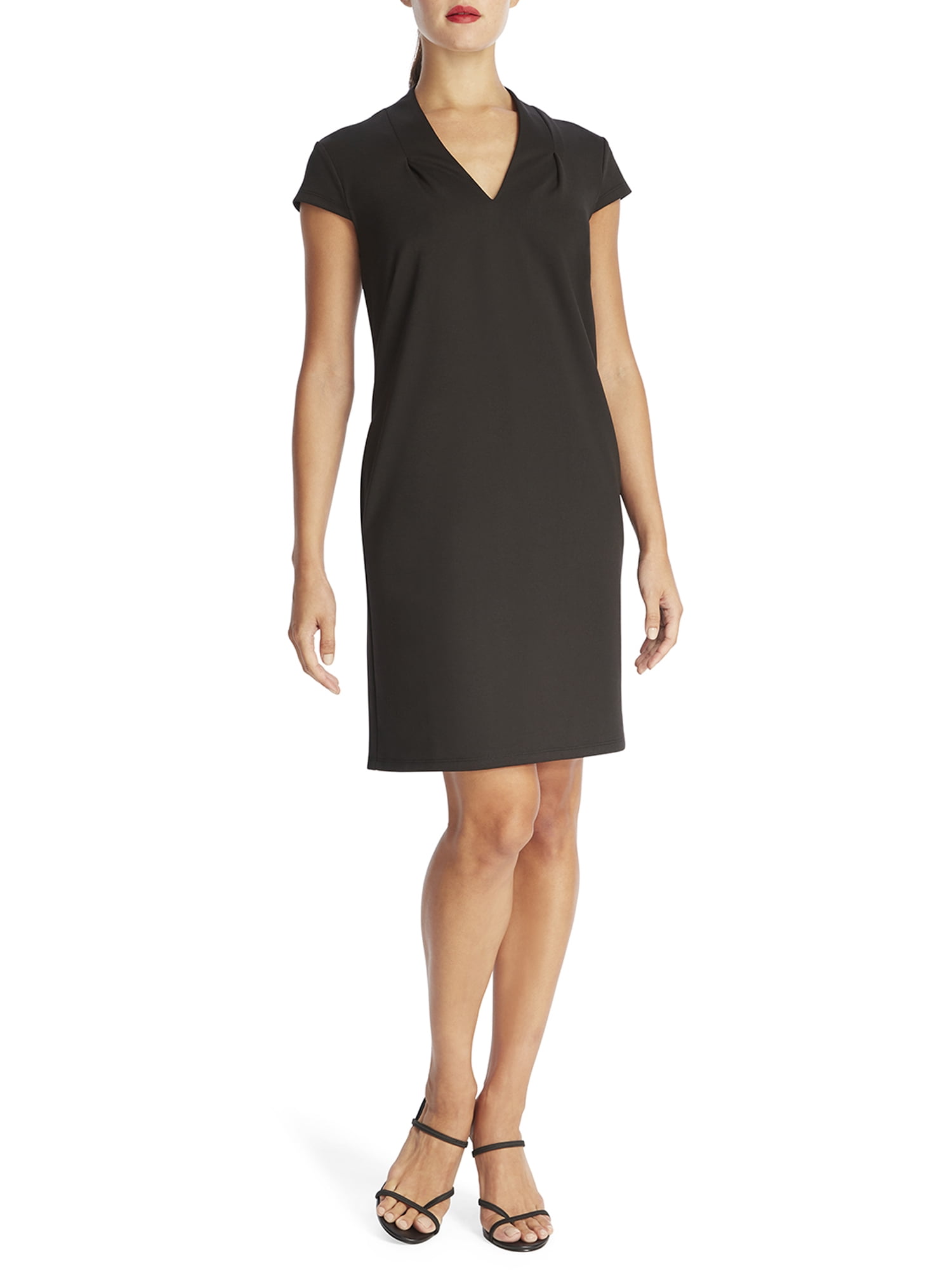 Ponte Sheath Dress - Walmart 