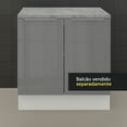 thumbnail image 3 of Tablero para Mueble de Cocina 80 x 60 cm Madesa Glamy, Lux y Stella Gris, 3 of 5