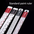 thumbnail image 6 of Standard Car Paint Ruler Suitable for Cars Mixing Tool Ruler Paint Tool Black/R-ed Car Paint Ruler, 6 of 8