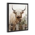 thumbnail image 3 of Stupell Industries Rustic Lodge Cattle & Garden Fence Black Floating Frame Canvas Art, 17 x 21, by Arlington Prints, 3 of 8