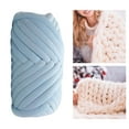 thumbnail image 1 of fastboy Chunky Yarn Knitting Arm Knit Soft Yarn 250G for DIY Rug Making Sweaters Light Blue, 1 of 9