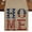 Brown Red, variant on Table Runners 60 Inches Long Dress Scarves, Beige Vintage Farmhouse Kitchen/Dining Table Runner, Small Coffee Tablerunners, American Flag Farmhouse Retro Art Rustic 13x60 Inch