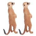 thumbnail image 3 of Juguete pequeño NikouMX Modelo de suricata 2 piezas figuras de animales, 3 of 8