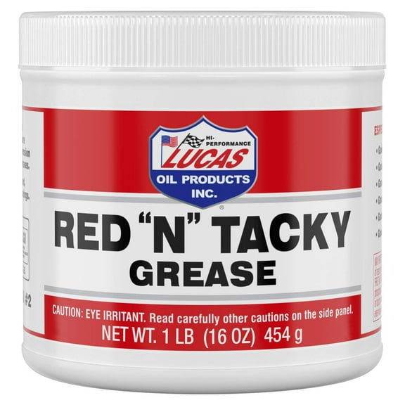 Lucas 10574; Red 'N' Tacky #2 Grease Sold Individually Made by Lucas