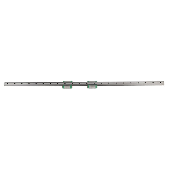 Carro de riel lineal, 1 pieza de 550 mm MGN12, bloque de riel lineal en miniatura, riel deslizante lineal, diseño de próxima generación