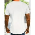 thumbnail image 2 of T-Shirt Homme Ours Cool avec Lunettes et Imprimé Cigares, 100 % Polyester Col Rond Décontracté avec Légère Élasticité, Coupe Régulière Manches Courtes Graphique pour Usage Quotidien et Vacances ResortFather, 2 of 4