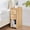 Natural, variant on LEFHDA Modern Narrow Nightstands Set of 2 & Dressers Mid-century Modern Brown Wood Bedside Tables with Drawers, Open Shelf, and Wood Grain Design for Bedroom & Living Room