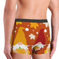thumbnail image 6 of Salouo Happy Thanksgiving Three Gnomes Print Men's Boxer Briefs,Breathable Underwear Elastic Waistband Briefs for Men -X-Large, 6 of 8