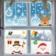 thumbnail image 3 of Advancent Pegatinas con patrón de doble cara fáciles de usar para decoración de ventanas navideñas, adhesivos para ventanas para Navidad Kits de decoración para fiestas, 3 of 6