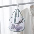 thumbnail image 3 of Beauty Egg Drying Net Makeup Brush Drying Basket Makeup Tool Drying Net Makeup Tool Drying Basket Beauty Egg Drying Net Makeup Sponge Brush Tool Basket Rack 360 Degree Rotation, 3 of 5