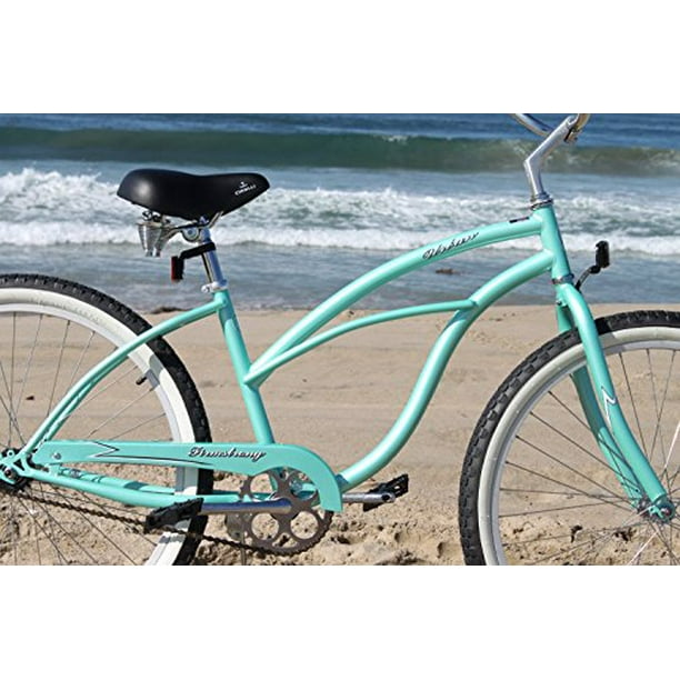 Firmstrong Urban Lady Single Speed Women s 26 Beach Cruiser Bike Mint Green Walmart