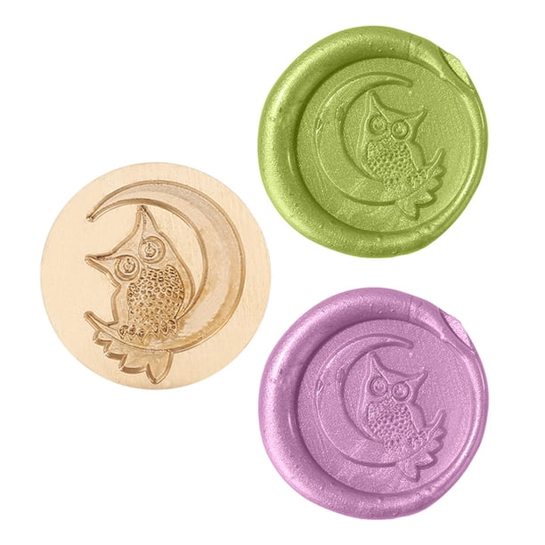 Cuadros Decorativos El sello de cera de 25 mm puede reemplazar la cabeza redonda de cobre para la decoración de sellos (Búho DW13) Sywqhk Nuevos Originales