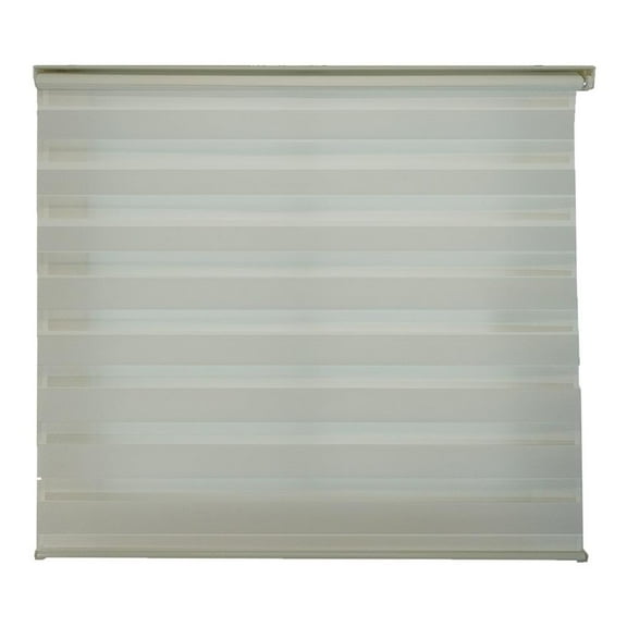 Persiana Deco 100x160 Enrollable Dúo cm Marfil