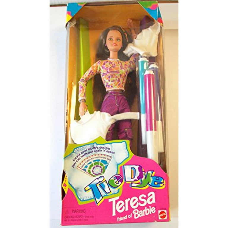 Preference alliance Slette Tie Dye Teresa Barbie Doll 1998 NRFB - Walmart.com