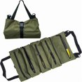 thumbnail image 1 of Multi-Purpose Tool Bag High Quality Professional Multi Pocket Electrician Tool Bag Roll UP Portable Electrician Tool bag Green, 1 of 6