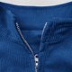 thumbnail image 4 of Ceisia Mens Lightweight Waffle Shirts Trendy Long-Sleeve Quarter-Zip Pullover Sweatshirt Mock Neck Blue L Gift, 4 of 6