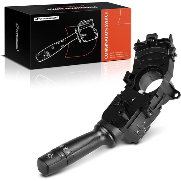 A-Premium Turn Signal Multifunction Switch Compatible with Kia Soul 2010-2011, Optima 2011-2013, Forte 2010-2013, Sportage 2011-2017 & Hyundai Accent 2015, Tucson 2010-2015, Without Auto Headlights