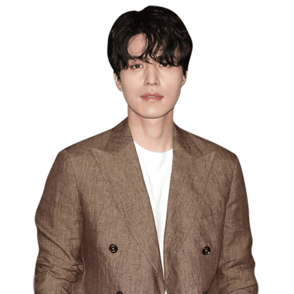 Lee Dong-Wook (Brown Suit) Half Body Buddy Cutout