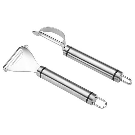 Reactionnx Vegetable Peeler Set with Stainless Steel Swivel Blade for Potato, Carrot, Apple, Citrus