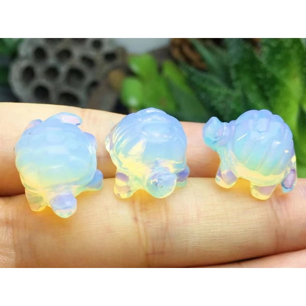 Venta al por mayor de cristal Natural tallado colección de opalita animales personajes de películas de dibujos animados diferentes tipos para regalo