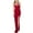 Red formal dresses, variant on Wycnly Formal Dresses for Women Wedding Guest Elegant Slit Slim Sequin Cami Long Dresses V-Neck Sleeveless Solid 2024 Summer Maxi Dress Red XL