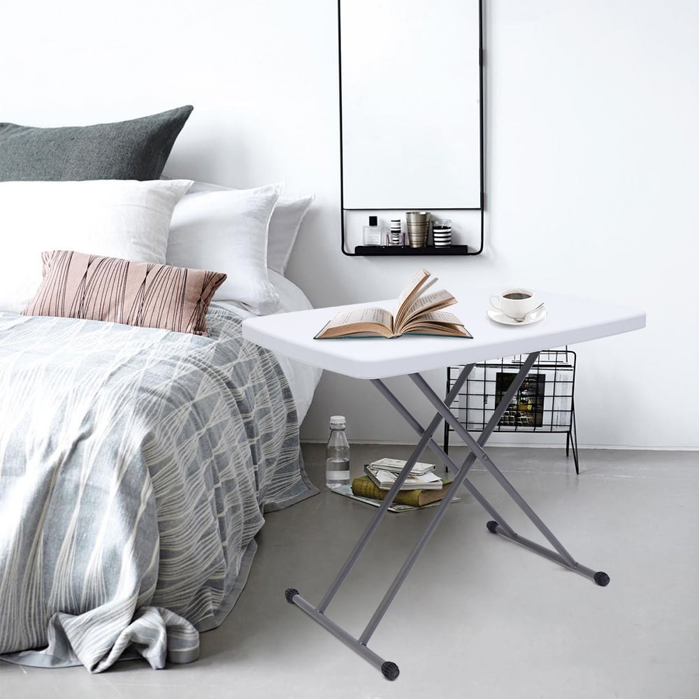 30in Foldable/liftable Table Snack Desk Portable Folding Dining Laptop