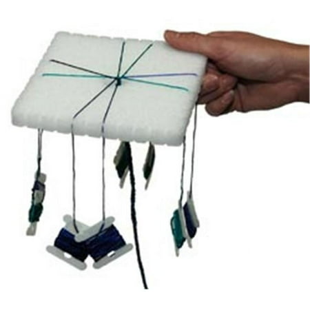 74654 Kumihimo Braiding Board Kit-5.5 in. x 5.5 in. x .5 in.