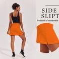 thumbnail image 3 of Ekouaer Skort Golf Skirts for Women Tennis Athletic Skirt Inner Shorts Pocket Floral Running Workout Sports Skorts, 3 of 6