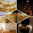 thumbnail image 5 of Efavormart Rose Gold 5 FT 10 LED Leafs Battery Operated Fairy String Lights Holiday Indoor Party Home Kitchen Bar Decoration, 5 of 11