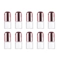 thumbnail image 1 of 10pcs Refillable Glass Roller Bottles with Lid Glass Perfume Bottles 2ml, 1 of 8